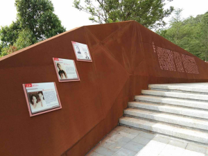 道滘镇耐候钢挡土墙